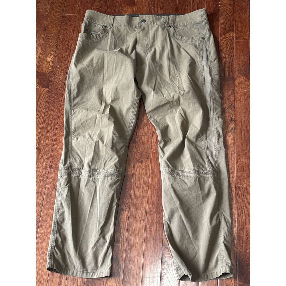 Kuhl Radikl Mens Brown Hiking Pants 38x30 Hybrid Outdoor